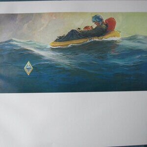 Keith Farris Aviation 9" x 11" Bookplate Print - Survival School